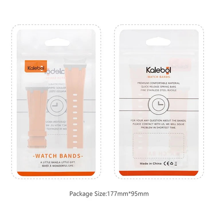 KALEBOL KLB-YTGJ-001 for Samsung Galaxy Watch3 45mm / Huawei Watch Ultimate / Watch GT 3 SE Liquid Silicone Watch Band