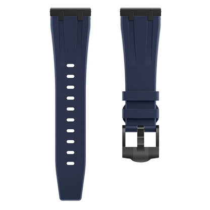KALEBOL KLB-YTGJ-001 for Samsung Galaxy Watch3 45mm / Huawei Watch Ultimate / Watch GT 3 SE Liquid Silicone Watch Band+Blue