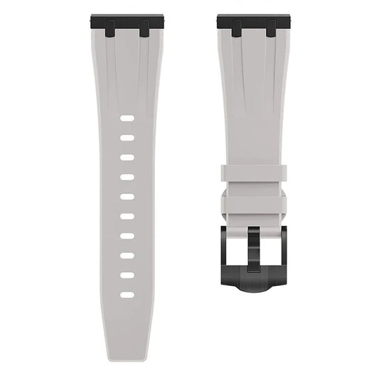 KALEBOL KLB-YTGJ-001 for Samsung Galaxy Watch3 45mm / Huawei Watch Ultimate / Watch GT 3 SE Liquid Silicone Watch Band+Starlight