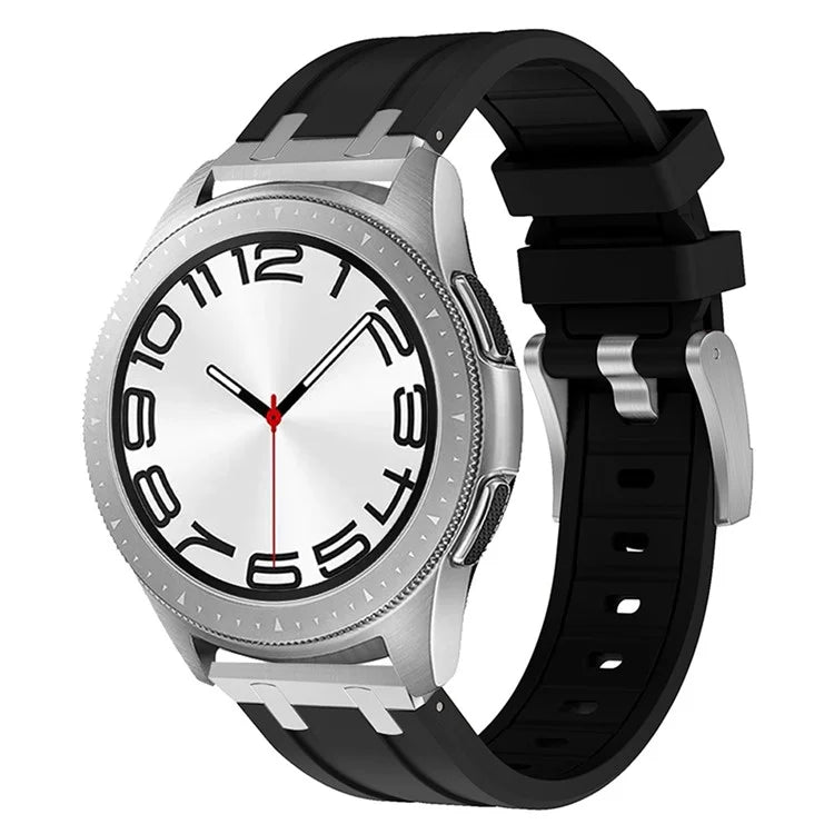 KALEBOL KLB-YTGJ-001 for Samsung Galaxy Watch3 45mm / Huawei Watch Ultimate / Watch GT 3 SE Liquid Silicone Watch Band