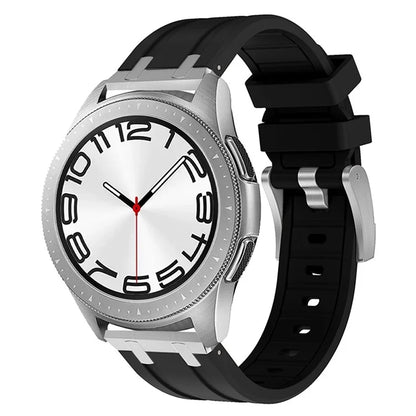 KALEBOL KLB-YTGJ-001 for Samsung Galaxy Watch3 45mm / Huawei Watch Ultimate / Watch GT 3 SE Liquid Silicone Watch Band