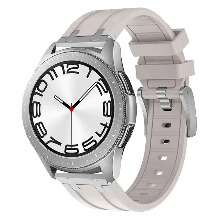 KALEBOL KLB-YTGJ-001 for Samsung Galaxy Watch3 45mm / Huawei Watch Ultimate / Watch GT 3 SE Liquid Silicone Watch Band