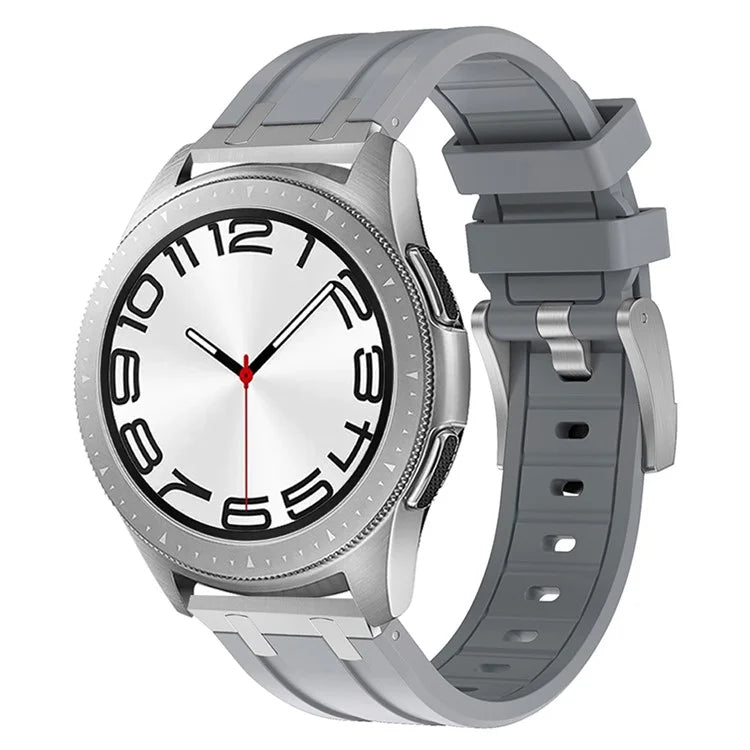 KALEBOL KLB-YTGJ-001 for Samsung Galaxy Watch3 45mm / Huawei Watch Ultimate / Watch GT 3 SE Liquid Silicone Watch Band