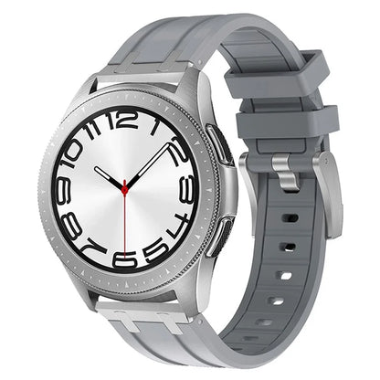 KALEBOL KLB-YTGJ-001 for Samsung Galaxy Watch3 45mm / Huawei Watch Ultimate / Watch GT 3 SE Liquid Silicone Watch Band