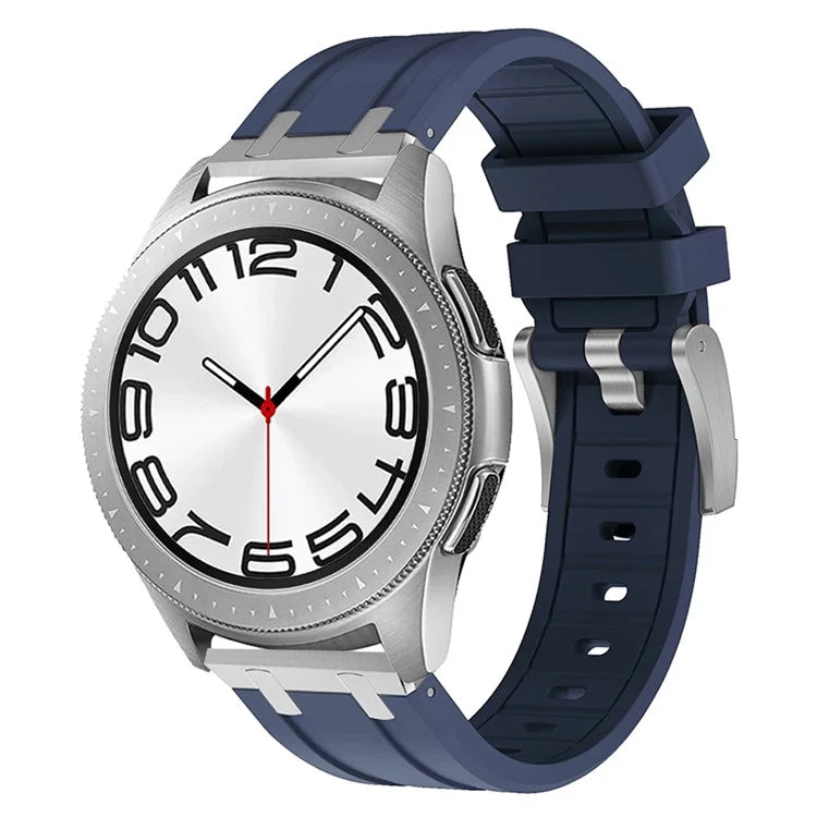 KALEBOL KLB-YTGJ-001 for Samsung Galaxy Watch3 45mm / Huawei Watch Ultimate / Watch GT 3 SE Liquid Silicone Watch Band