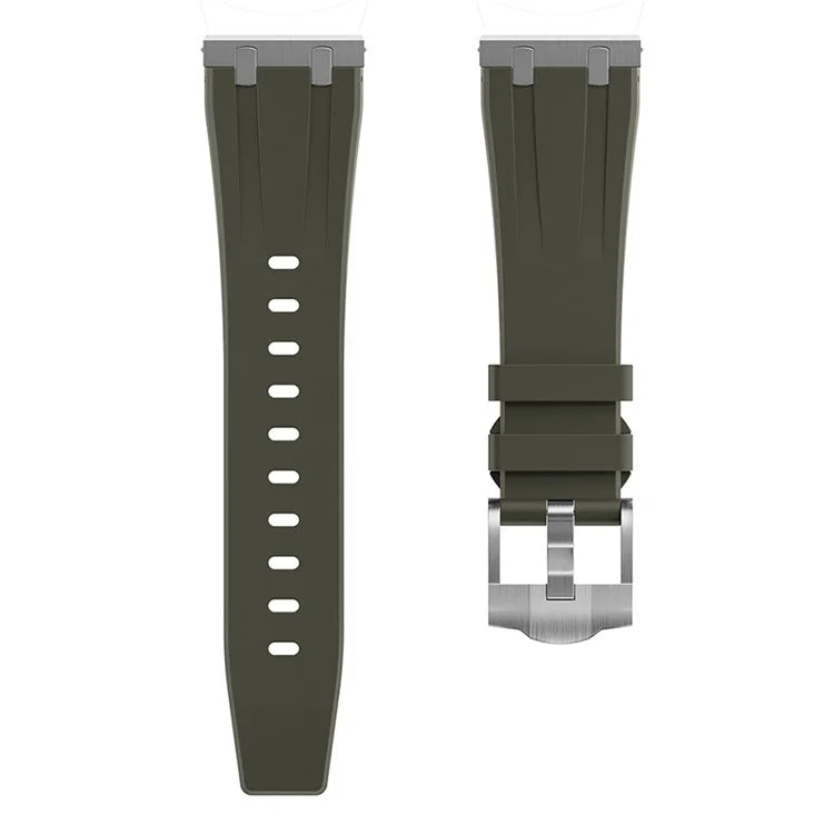 KALEBOL KLB-YTGJ-001 for Samsung Galaxy Watch3 45mm / Huawei Watch Ultimate / Watch GT 3 SE Liquid Silicone Watch Band