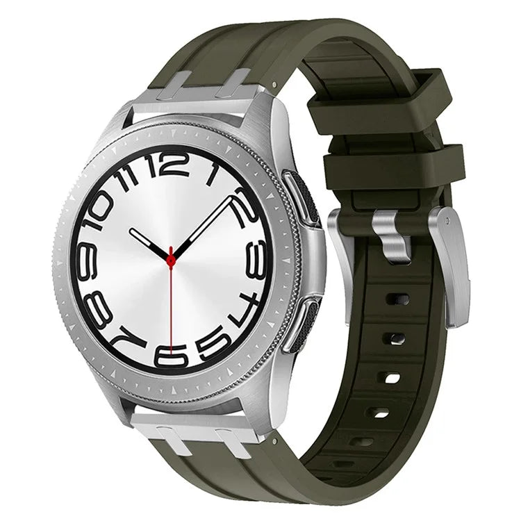 KALEBOL KLB-YTGJ-001 for Samsung Galaxy Watch3 45mm / Huawei Watch Ultimate / Watch GT 3 SE Liquid Silicone Watch Band