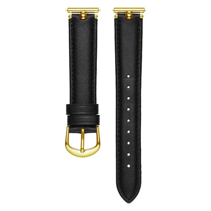 KALEBOL KLB-YZKZP-001 For Samsung Galaxy Watch6 Classic 47mm / Galaxy Watch5 Pro 45mm Genuine Cow Leather 20mm Watch Strap