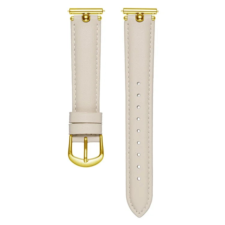 KALEBOL KLB-YZKZP-001 For Samsung Galaxy Watch6 Classic 47mm / Galaxy Watch5 Pro 45mm Genuine Cow Leather 20mm Watch Strap