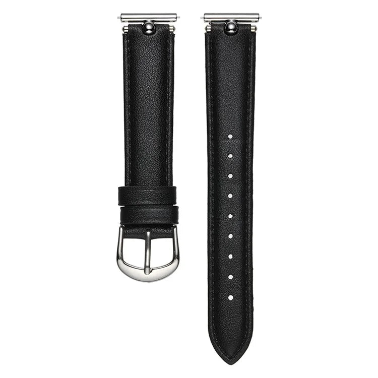 KALEBOL KLB-YZKZP-001 For Samsung Galaxy Watch6 Classic 47mm / Galaxy Watch5 Pro 45mm Genuine Cow Leather 20mm Watch Strap