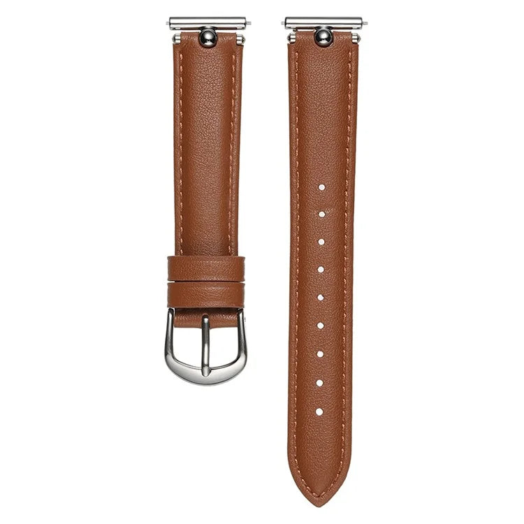 KALEBOL KLB-YZKZP-001 For Samsung Galaxy Watch6 Classic 47mm / Galaxy Watch5 Pro 45mm Genuine Cow Leather 20m Watch Strap