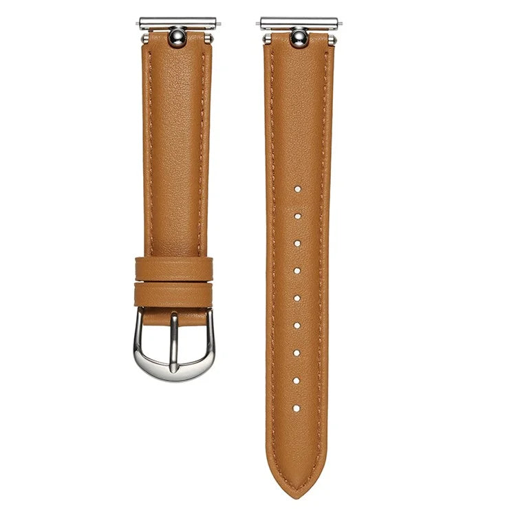 KALEBOL KLB-YZKZP-001 For Samsung Galaxy Watch6 Classic 47mm / Galaxy Watch5 Pro 45mm Genuine Cow Leather 20mm Watch Strap