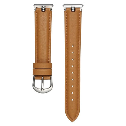 KALEBOL KLB-YZKZP-001 For Samsung Galaxy Watch6 Classic 47mm / Galaxy Watch5 Pro 45mm Genuine Cow Leather 20mm Watch Strap