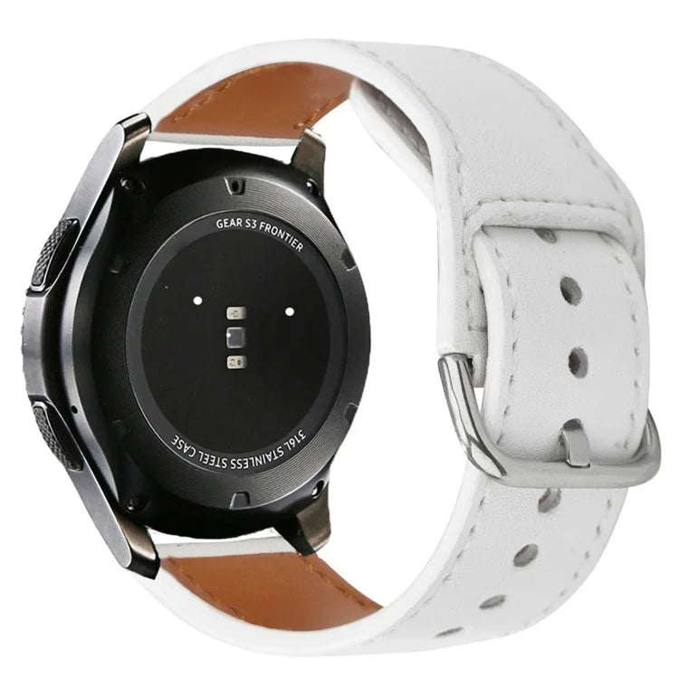 KALEBOL KLB-KCPU-001 For Samsung Galaxy Watch 46mm / Huawei Watch 4 Pro 22mm Smart Watch Band PU Leather Wrist Strap