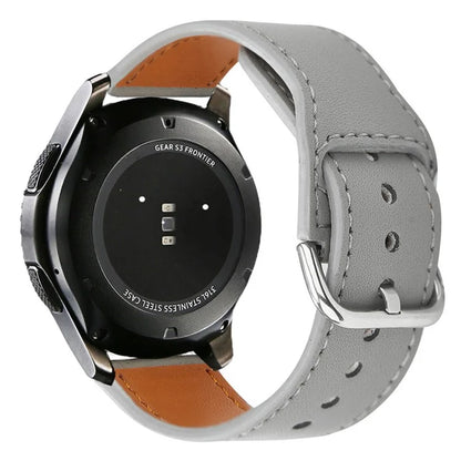 KALEBOL KLB-KCPU-001 For Samsung Galaxy Watch 46mm / Huawei Watch 4 Pro 22mm Smart Watch Band PU Leather Wrist Strap