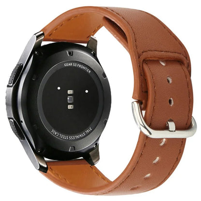 KALEBOL KLB-KCPU-001 For Samsung Galaxy Watch 46mm / Huawei Watch 4 Pro 22mm Smart Watch Band PU Leather Wrist Strap