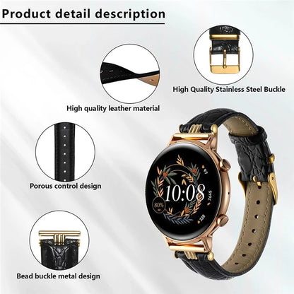 KALEBOL KLB-EYWPU-003 For Samsung Galaxy Watch6 Classic 47mm / Huami Amazfit Bip Watch Strap