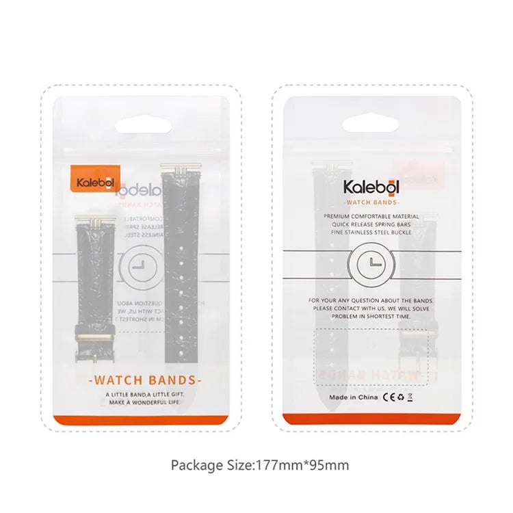 KALEBOL KLB-EYWPU-003 For Samsung Galaxy Watch6 Classic 47mm / Huami Amazfit Bip Watch Strap