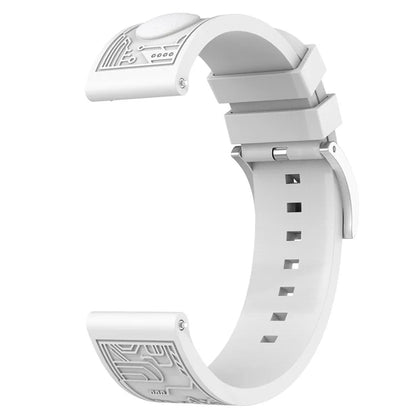 For Samsung Galaxy Watch3 45mm / Huawei Watch 4 / Garmin Venu 3 Universal 22mm Watch Band Silicone Watch Strap