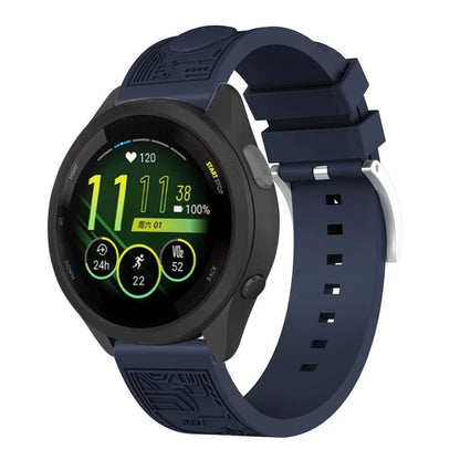 For Samsung Galaxy Watch3 45mm / Huawei Watch 4 / Garmin Venu 3 Universal 22mm Watch Band Silicone Watch Strap