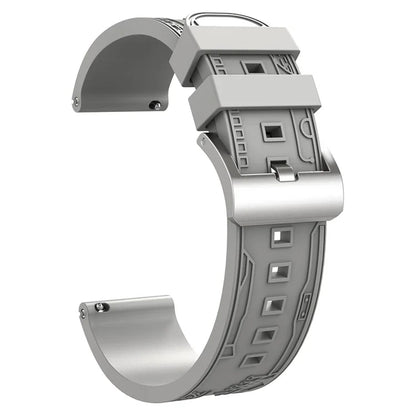 For Samsung Galaxy Watch3 45mm / Huawei Watch 4 / Garmin Venu 3 Universal 22mm Watch Band Silicone Watch Strap