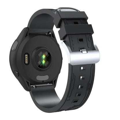 For Samsung Galaxy Watch6 44mm / Huawei Watch GT 3 42mm / Garmin vivoactive 5 Universal 20mm Soft Silicone Watch Band