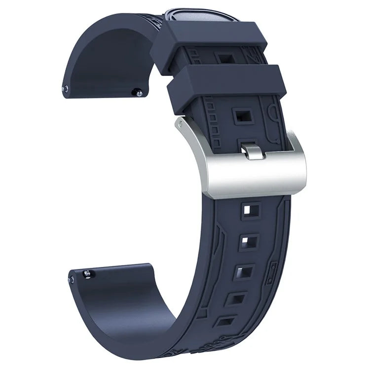 For Samsung Galaxy Watch6 44mm / Huawei Watch GT 3 42mm / Garmin vivoactive 5 Universal 20mm Soft Silicone Watch Band