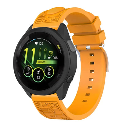 For Samsung Galaxy Watch6 44mm / Huawei Watch GT 3 42mm / Garmin vivoactive 5 Universal 20mm Soft Silicone Watch Band