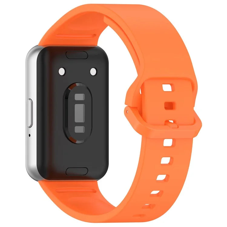 For Samsung Galaxy Fit3 Flexible Watch Strap Silicone Band Wrist Bracelet
