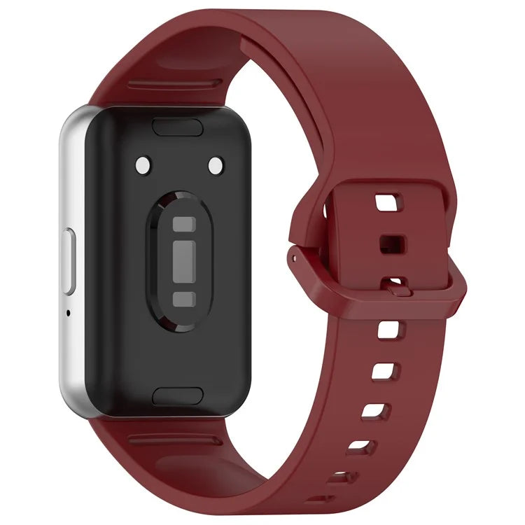 For Samsung Galaxy Fit3 Flexible Watch Strap Silicone Band Wrist Bracelet