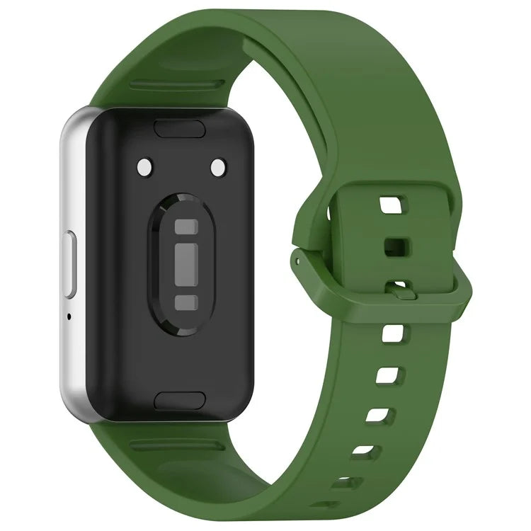 For Samsung Galaxy Fit3 Flexible Watch Strap Silicone Band Wrist Bracelet