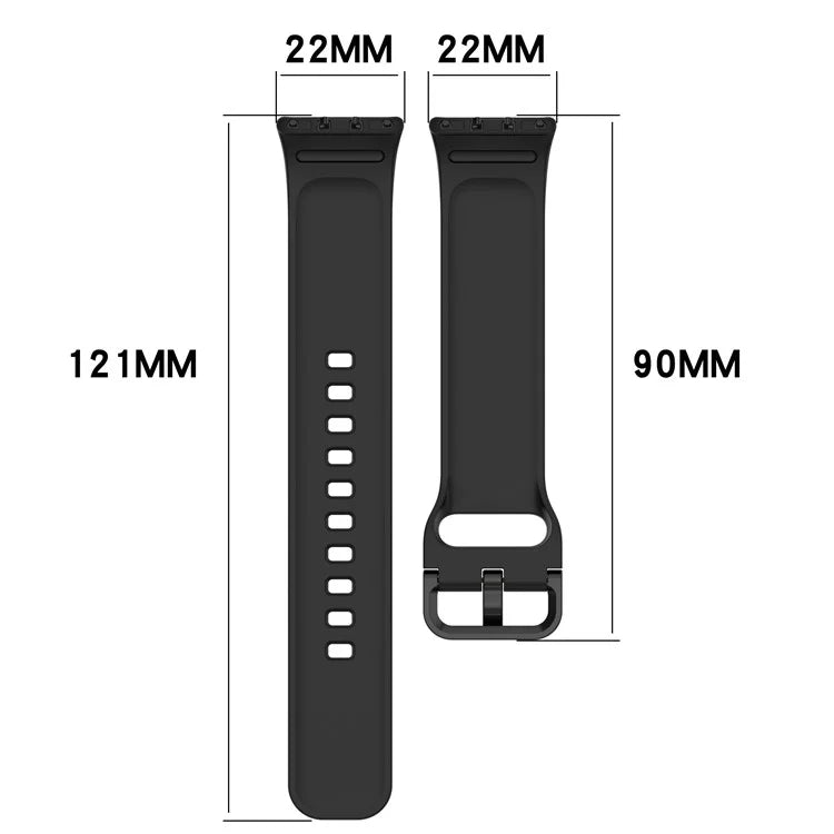 For Samsung Galaxy Fit3 Flexible Watch Strap Silicone Band Wrist Bracelet