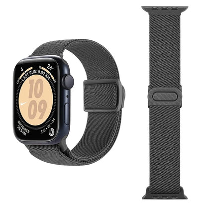 For Apple Watch Series 9 8 7 41mm / 6 5 4 SE (2022) SE (2023) SE 40mm / 3 2 1 38mm Watch Band Elastic Nylon Strap
