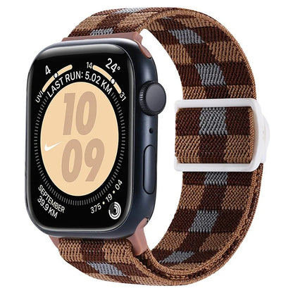 For Apple Watch Ultra 2 Ultra 49mm / Series 9 8 7 45mm / 6 5 4 SE (2022) SE (2023) SE 44mm / 3 2 1 42mm Nylon Watch Strap