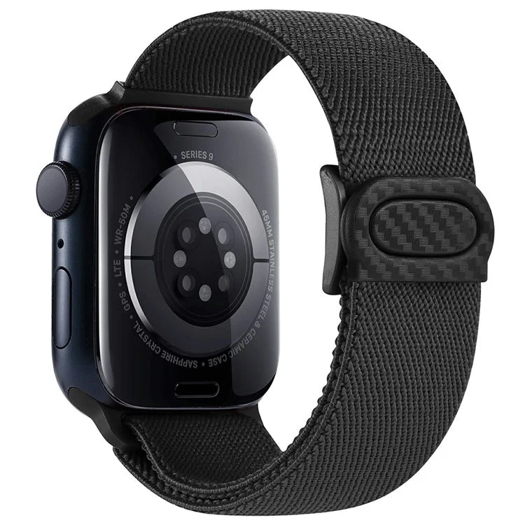 For Apple Watch Ultra 2 Ultra 49mm / Series 9 8 7 45mm / 6 5 4 SE (2022) SE (2023) SE 44mm / 3 2 1 42mm Nylon Watch Strap