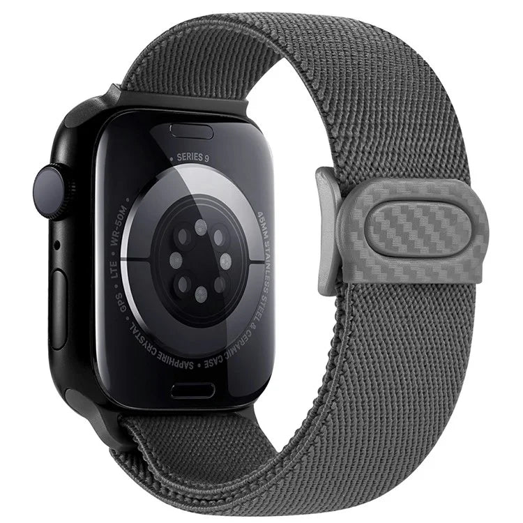 For Apple Watch Ultra 2 Ultra 49mm / Series 9 8 7 45mm / 6 5 4 SE (2022) SE (2023) SE 44mm / 3 2 1 42mm Nylon Watch Strap