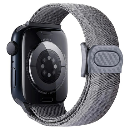 For Apple Watch Ultra 2 Ultra 49mm / Series 9 8 7 45mm / 6 5 4 SE (2022) SE (2023) SE 44mm / 3 2 1 42mm Nylon Watch Strap