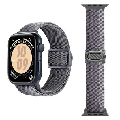 For Apple Watch Ultra 2 Ultra 49mm / Series 9 8 7 45mm / 6 5 4 SE (2022) SE (2023) SE 44mm / 3 2 1 42mm Nylon Watch Strap