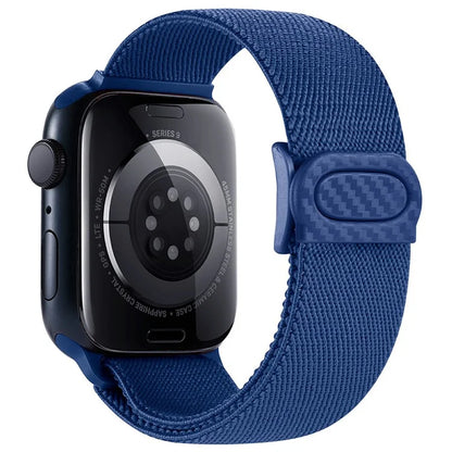 For Apple Watch Ultra 2 Ultra 49mm / Series 9 8 7 45mm / 6 5 4 SE (2022) SE (2023) SE 44mm / 3 2 1 42mm Nylon Watch Strap