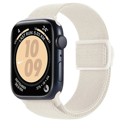 For Apple Watch Ultra 2 Ultra 49mm / Series 9 8 7 45mm / 6 5 4 SE (2022) SE (2023) SE 44mm / 3 2 1 42mm Nylon Watch Strap
