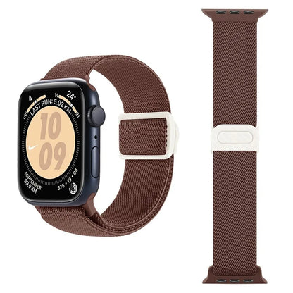 For Apple Watch Ultra 2 Ultra 49mm / Series 9 8 7 45mm / 6 5 4 SE (2022) SE (2023) SE 44mm / 3 2 1 42mm Nylon Watch Strap