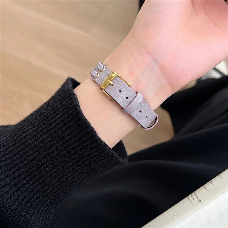 For Apple Watch Ultra 2 Ultra 49mm / 9 8 7 45mm / 6 5 4 SE (2023) SE (2022) SE 44mm / 3 2 1 42mm Genuine Cow Leather Watchband