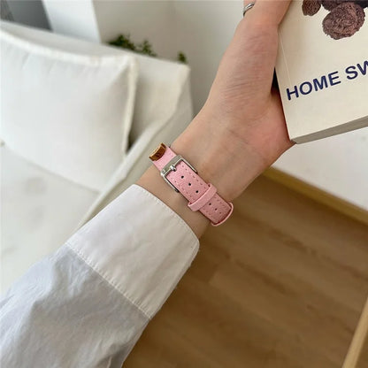 For Apple Watch Series 9 8 7 41mm / 6 5 4 SE (2023) SE (2022) SE 40mm / 3 2 1 38mm Denim Watch Band