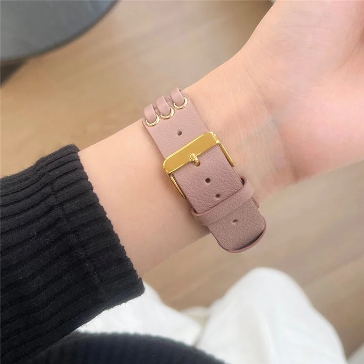 For Apple Watch Ultra 2 Ultra 49mm / 9 8 7 45mm / 6 5 4 SE (2023) SE (2022) SE 44mm / 3 2 1 42mm Genuine Cow Leather Strap Bracelet