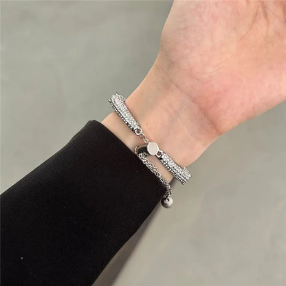 For Apple Watch Series 9  /  8  /  7 41mm  /  SE (2023)  /  SE(2022)  /  SE  /  6  /  5  /  4 40mm  /  3  /  2  /  1 38mm Metal Leopard Head Bracelet Strap