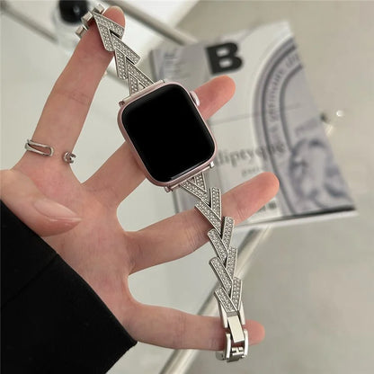 For Apple Watch Ultra 2 Ultra 49mm / 9 8 7 45mm / 6 5 4 SE (2022) SE (2023) SE 44mm / 3 2 1 42mm Zinc Alloy Watch Strap