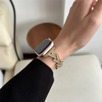For Apple Watch Ultra 2 Ultra 49mm / 9 8 7 45mm / 6 5 4 SE (2022) SE (2023) SE 44mm / 3 2 1 42mm Zinc Alloy Watch Strap