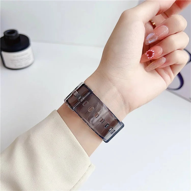 For Apple Watch Series 9 8 7 41mm / 6 5 4 SE (2023) SE (2022) SE 40mm / 3 2 1 38mm TPU Sports Wristbands