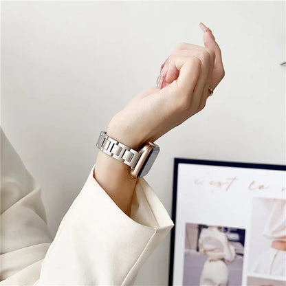 For Apple Watch Ultra 2 Ultra 49mm / 9 8 7 45mm / 6 5 4 SE (2022) / (2023) / SE 44mm / 3 2 1 42mm Watch Strap 14mm Stainless Steel Band