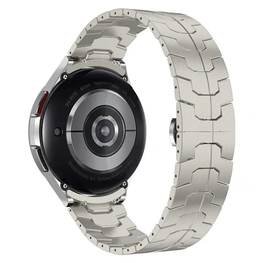 For Samsung Galaxy Watch6  /  Watch 5  /  Watch FE 40mm / Watch4 Watch Strap Stainless Steel Watchband with Butterfly Buckle
